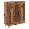 vidaXL Dressoir Oud Hout 69,5 x 34 x 90 cm Gemonteerd hout en ijzer