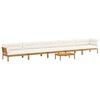 vidaXL 6 Stuk Garden Pallet Sofa Units Massief Acaciahout Naturel