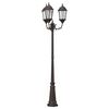 vidaXL Tuinverlichting Brons 61 x 53 x 235 cm Aluminium en Glas