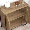 vidaXL Dressoir Artisan Eiken 78 x 35 x 74.5 cm