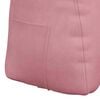 vidaXL Rugkussen Roze 80 x 24 x 50 cm Fluweel
