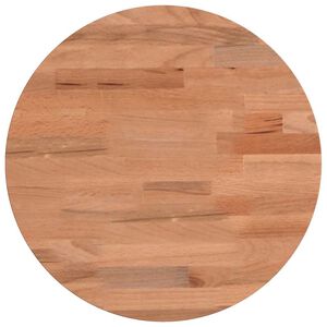 vidaXL Tafelblad rond &Oslash;30x1,5 cm massief beukenhout