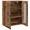 vidaXL Wandkast Wandgemonteerd Oudhout 69,5 x 34 x 90 cm Bewerkt hout