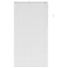 vidaXL Jaloezie Wit 125 x 250 cm 35 mm Massief Paulowniahout