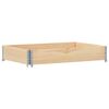 vidaXL Plantenbak 120x80 cm massief grenenhout