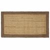 vidaXL Gebied Tapijt Grijs 100 x 200 cm Jute