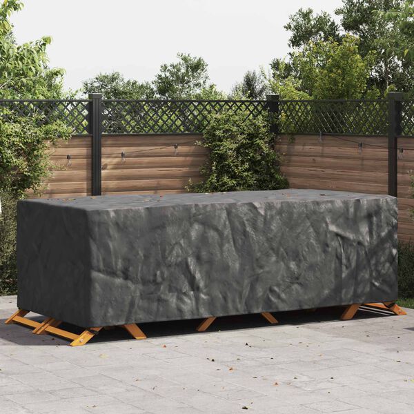 vidaXL Meubelhoes Effen Zwart 300 x 110 x 70 cm 210D