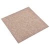 vidaXL Tapijt 20 st Beige 50 x 50 cm 100% Polypropyleen