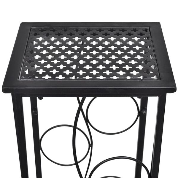 vidaXL Wijnrek voor 8 flessen metaal