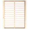 vidaXL Bedframe massief hout 160x200 cm