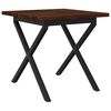 vidaXL Vierkante Eettafel 70 x 70 x 75 cm Massief Acaciahout