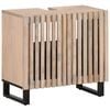 vidaXL Wastafelkast 62x34x58 cm massief mangohout