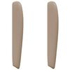 vidaXL Hoofdbord oor Bruin 80 x 23 x 6 cm PVC