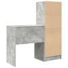 vidaXL Bureau met lade 2 pcs Beton Grijs