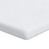 vidaXL matrastopper 160 x 200 cm dik Jacquard stof Wit