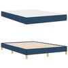 vidaXL Boxspringbed met matras Blauw 140 x 200 cm Stof