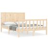 vidaXL Bedframe zonder matras massief grenenhout 120x200 cm