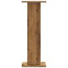 vidaXL Plantenstandaards 2 st 30x30x80 cm hout artisanaal eiken