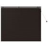 vidaXL Venetiaanse jaloezie Donkerbruin 160 x 130 cm 35 mm