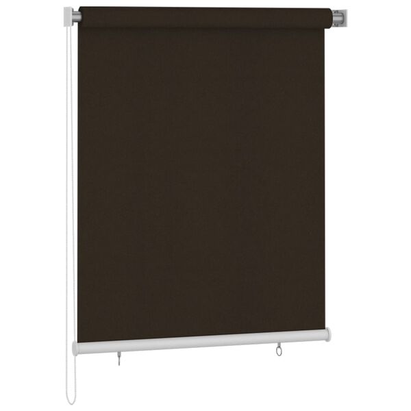 vidaXL Rolgordijn voor buiten 120x140 cm bruin