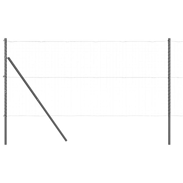 vidaXL Afrasteringspaal 26 pcs Grijs 3,2 x 3,2 x 210 cm