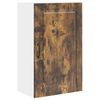 vidaXL Wandkast PORTO Gerookt eiken 50 x 31 x 80 cm Bewerkt hout