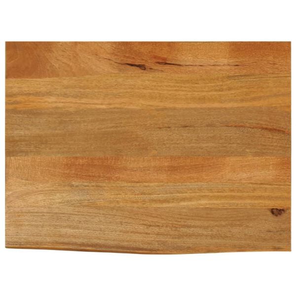 vidaXL Tafelblad met natuurlijke rand 70x60x2,5 cm massief mangohout