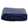 vidaXL Dekzeil 650 g/m&sup2; 5x5 m blauw