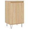 vidaXL Dressoir 40x35x70 cm bewerkt hout sonoma eikenkleurig