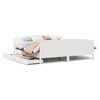 vidaXL Bedframe zonder matras massief grenenhout wit 180x200 cm