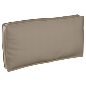 vidaXL Kussen Taupe 150 x 40 x 8 cm Oxford Stof