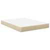 vidaXL Bedmatras met matras Saliegroen 140 x 190 cm Stof