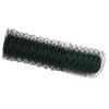 vidaXL Hexagon Hek 0,8 x 100 m PVC Groen