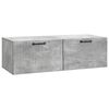 vidaXL Wandbeugel TV-kast Betongrijs 98 x 41 x 30 cm Bewerkt hout