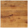 vidaXL Tafelblad vierkant 70x70x2,5 cm massief mangohout