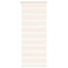 vidaXL Zebra rolgordijn 55x100 cm stofbreedte 50,9 cm marmerbeige