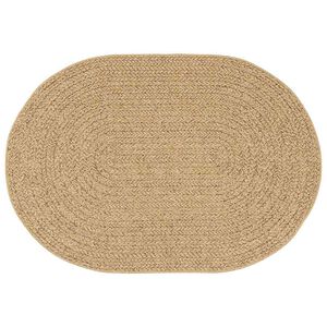 vidaXL Vloerkleed ZIZUR Bruin 170 x 120 cm Polypropyleen
