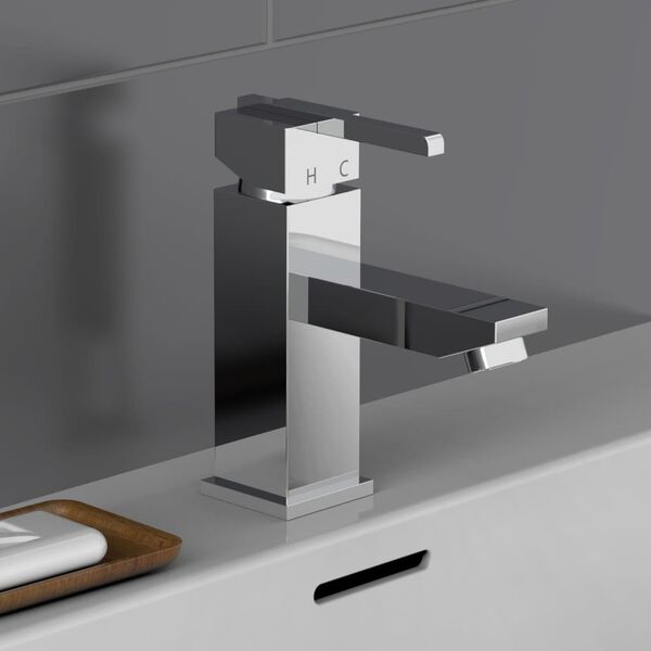 SCH&Uuml;TTE Wastafelmengkraan FROG chroomkleurig