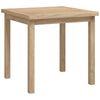 vidaXL Bijzettafel 45x45x45 cm massief teakhout