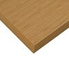 vidaXL Wandplank Wandgemonteerd Beige 90 x 23,5 x 4 cm Bewerkt hout
