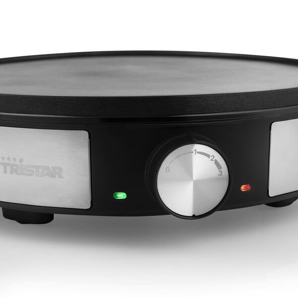 Tristar Cr&ecirc;pemaker BP-2638 1200 W zwart en zilverkleurig