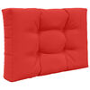 vidaXL Buiten bankkussen 2 pcs Rood Polyester