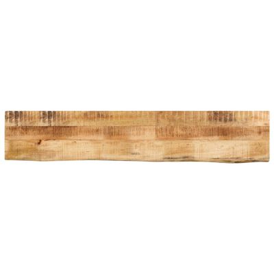 vidaXL Tafelblad met natuurlijke rand 160x40x3,8 cm massief mangohout