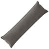 vidaXL Kussensloop HOUTEN Donkergrijs 40 x 145 cm corduroy