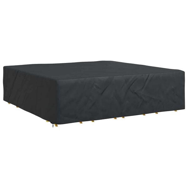 vidaXL Meubelhoes Effen Zwart 275 x 275 x 70 cm 600D