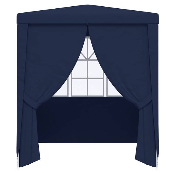 vidaXL Partytent met zijwanden professioneel 90 g/m&sup2; 2,5x2,5 m blauw