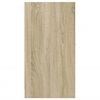 vidaXL Apothekerskast 30x41x77,5 cm bewerkt hout sonoma eikenkleurig