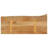 vidaXL Tafelblad met natuurlijke rand 70x40x3,8 cm massief mangohout