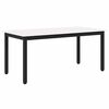 vidaXL Salontafel Wit 100 x 50 x 45 cm Massief grenenhout