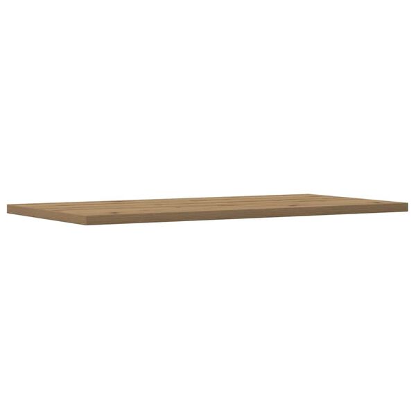 vidaXL Wandschappen 4 st 60x30x1,5 cm bewerkt hout artisanaal eiken